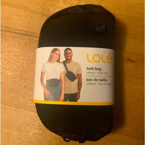 Lole Belt Bag, Unisex , Black color, NEW
